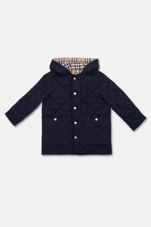 ‘reilly’ quilted jacket od Burberry Kids